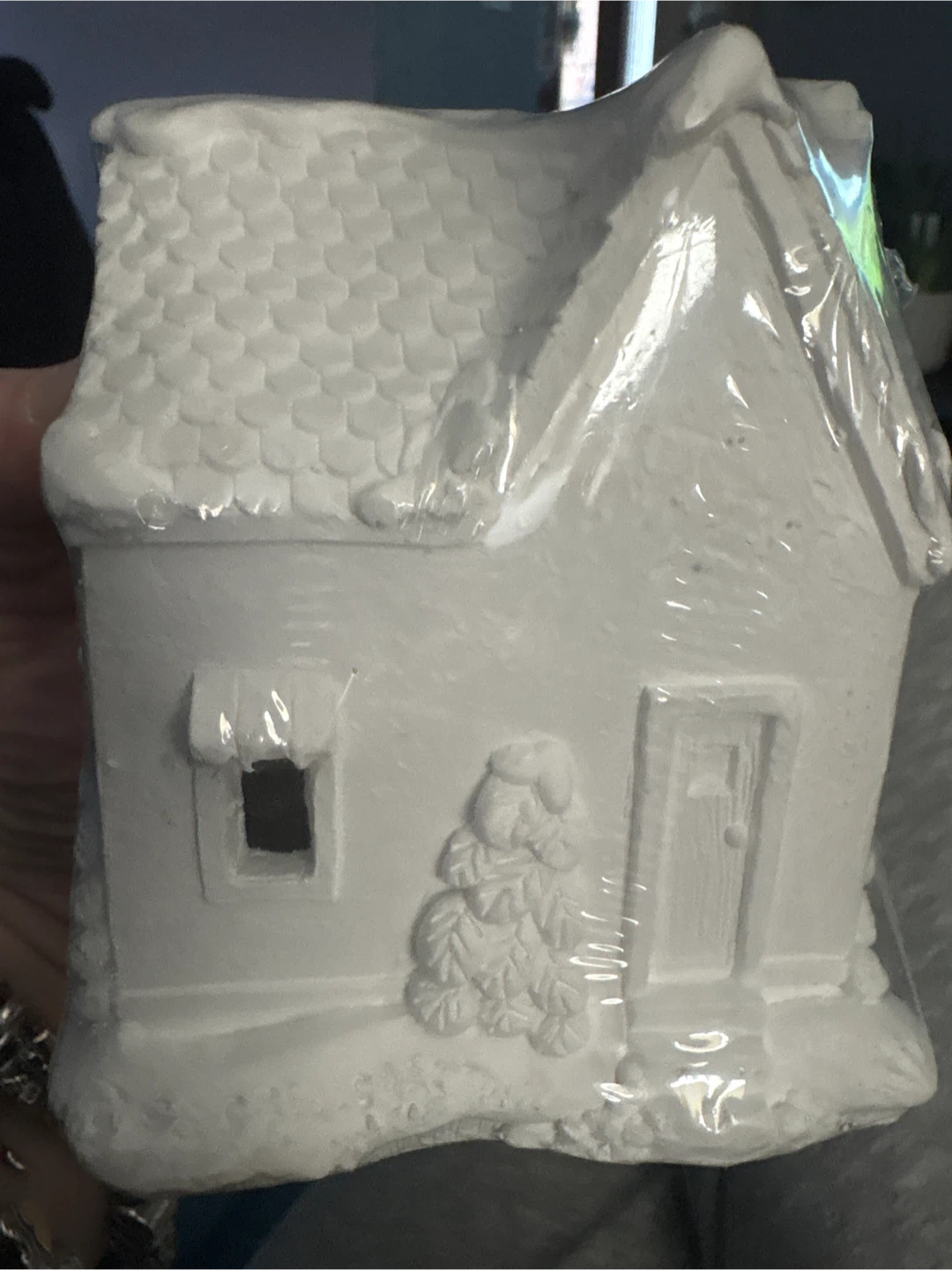 Holiday Time Unpainted Ceramic Bakery House - photo 2