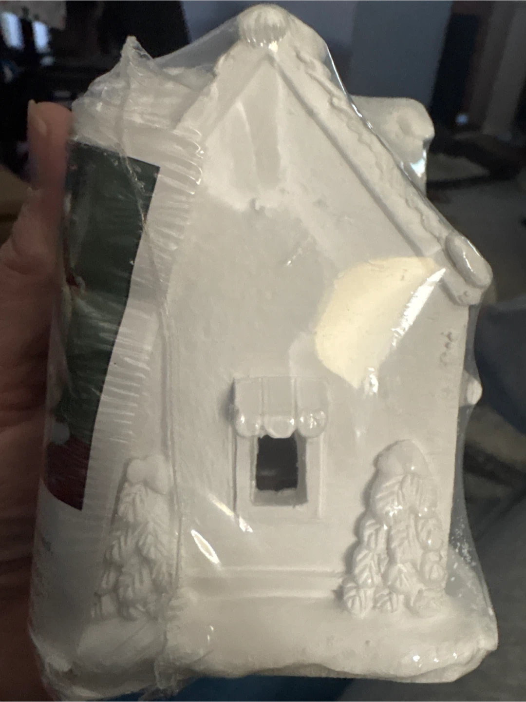 Holiday Time Unpainted Ceramic Bakery House - photo 3