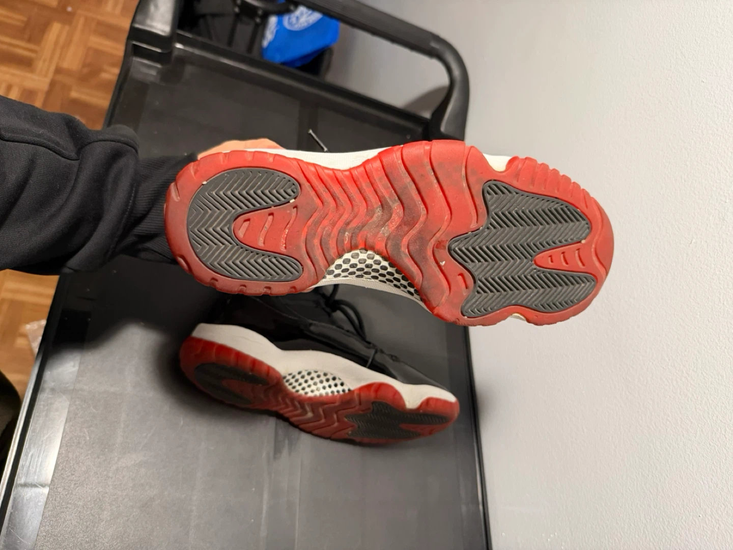 Air Jordan 11 "Bred" Retro High-Top Sneakers - photo 4