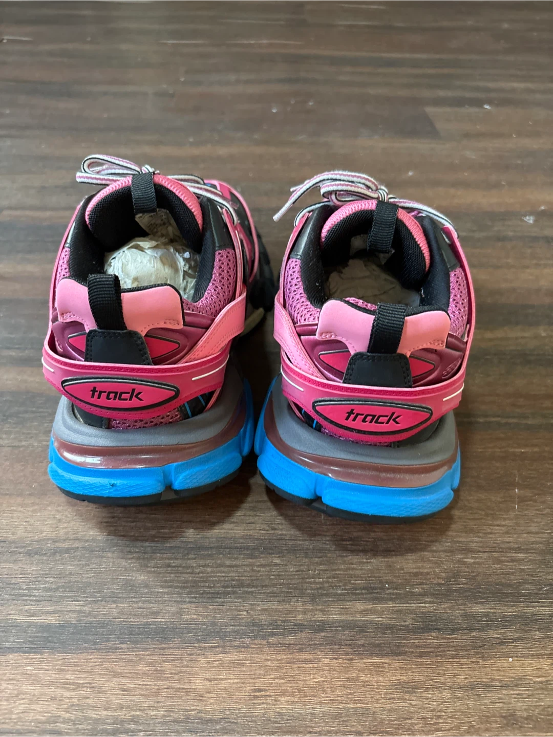 Balenciaga Women's Pink Track Sneakers Size 40 - photo 2