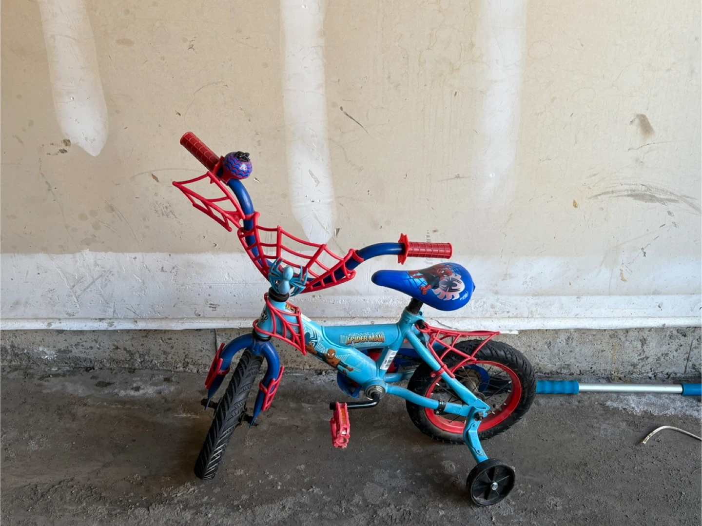 Spider-Man Kids Bicycle with Training Wheels