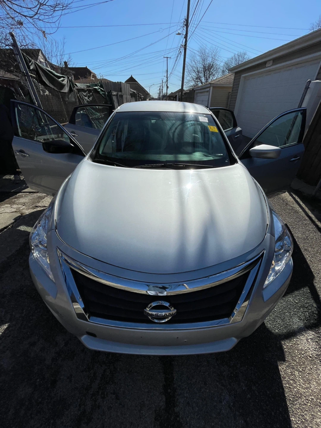 Nissan Altima S Sedan Silver - photo 2