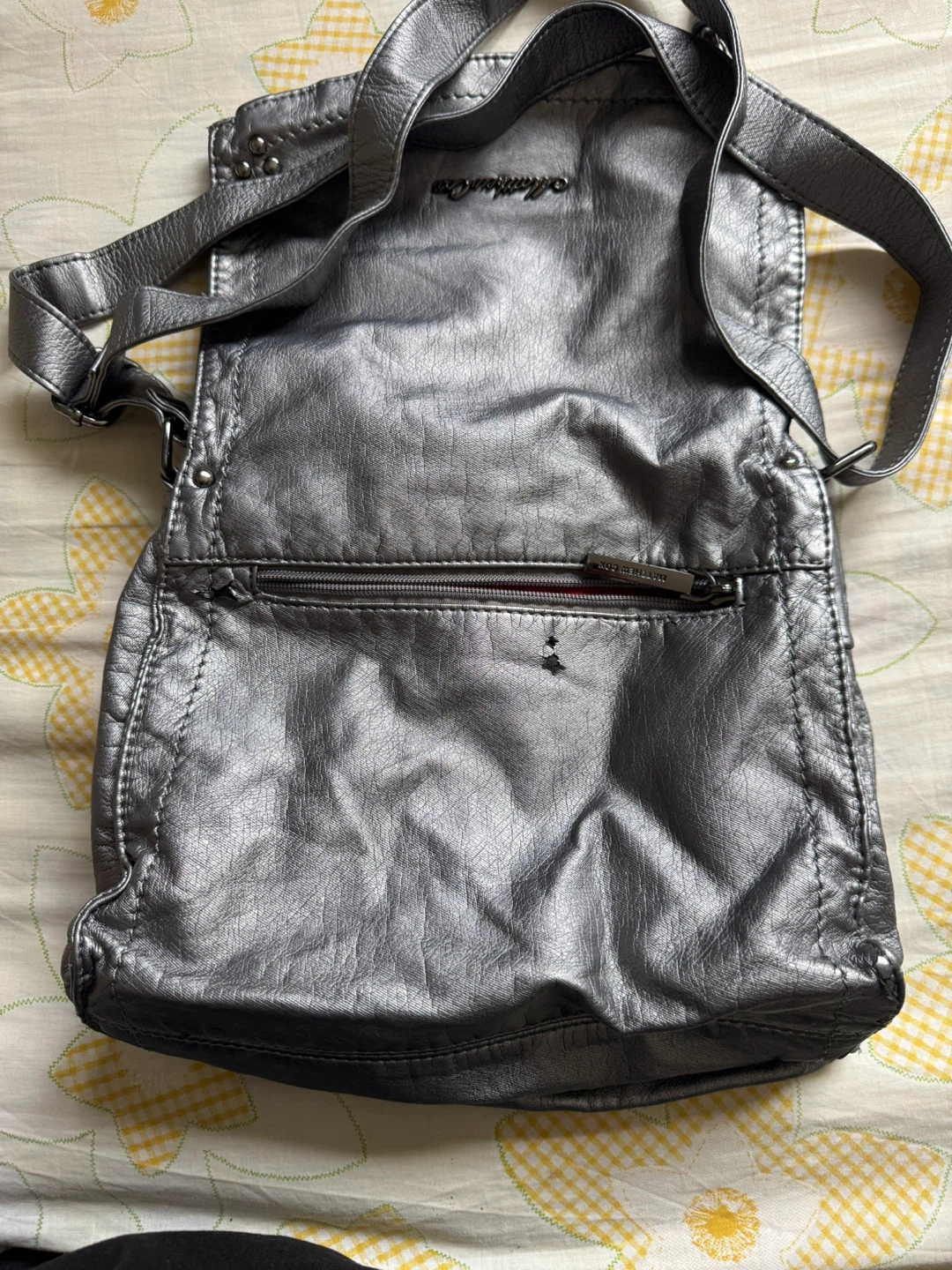 Matthew Cox Silver Shoulder Bag - photo 3