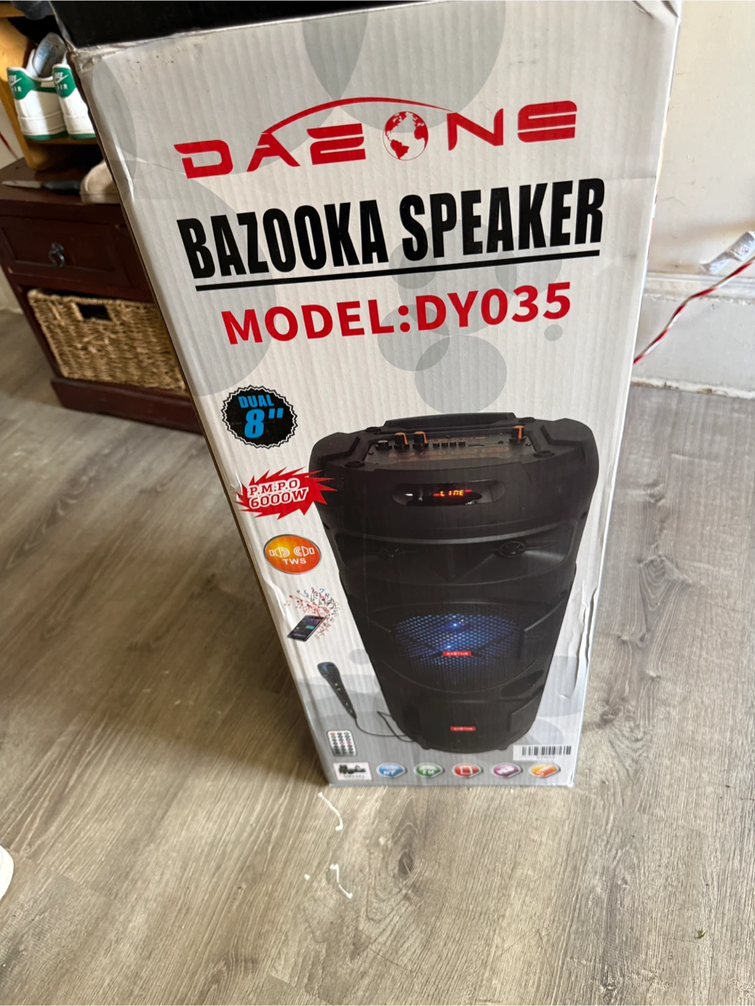 DAEONE Bazooka Speaker DY035 - 8 Inch Dual Woofer - photo 2