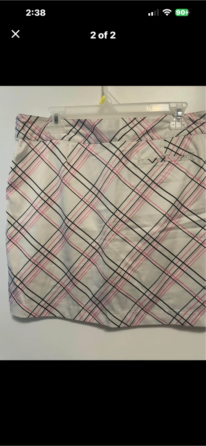 Plaid golf skort - photo 2