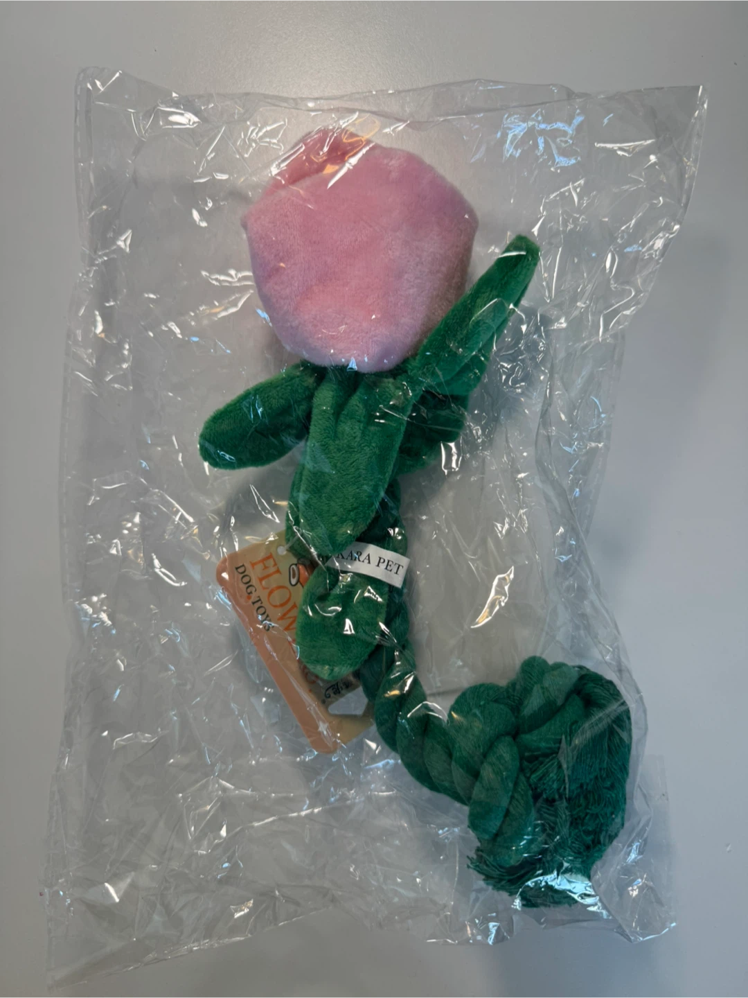 New: Pet Flower Dog Toy (Pink) - photo 2