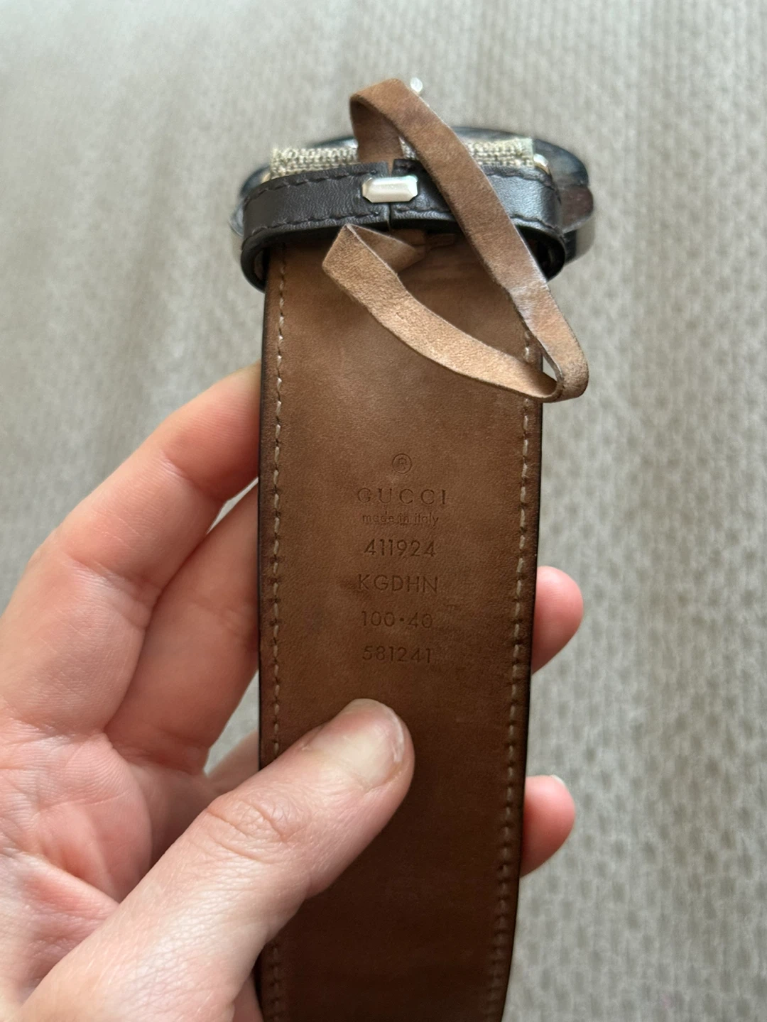 Gucci GG Supreme Belt - photo 3