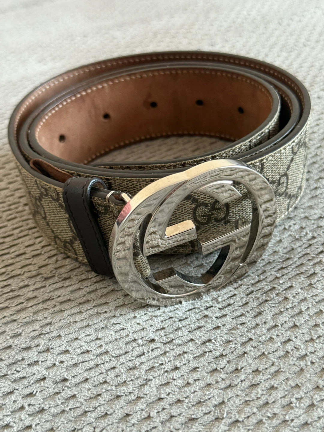 Gucci GG Supreme Belt