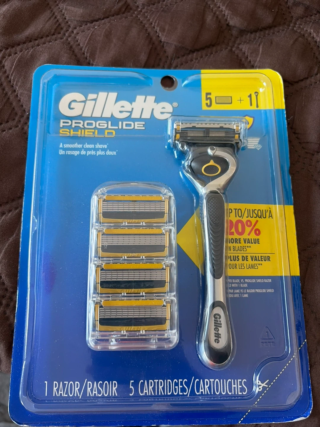 Gillette ProGlide Shield Razor with 5 Cartridges