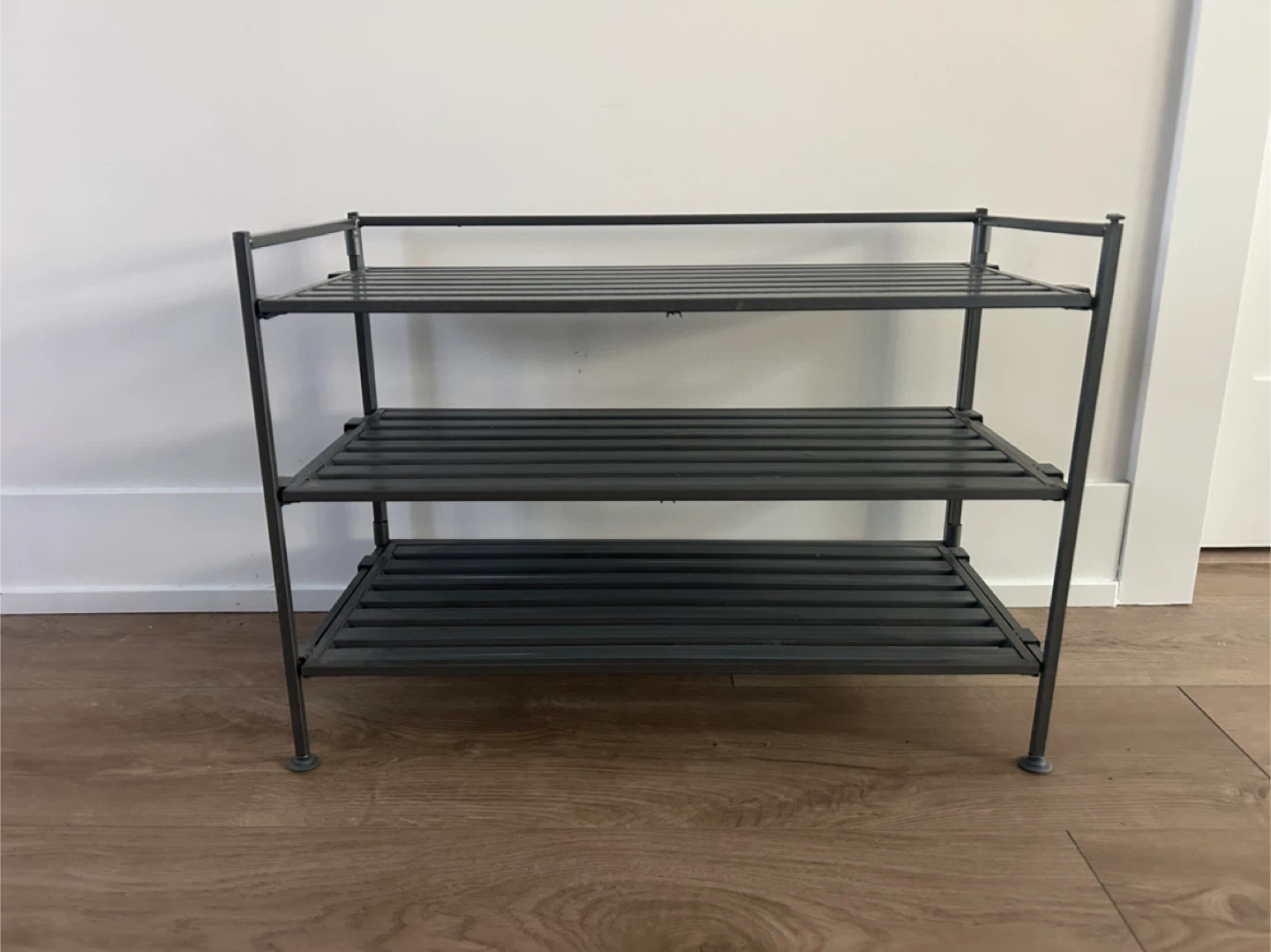 3-Tier Metal Shoe Rack Shelf
