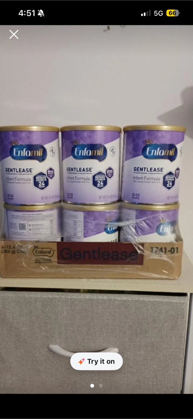 Enfamil Gentlease Infant Formula - 6 Cans