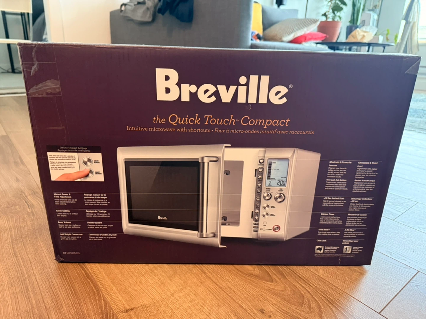 Breville Quick Touch Compact Microwave - photo 4