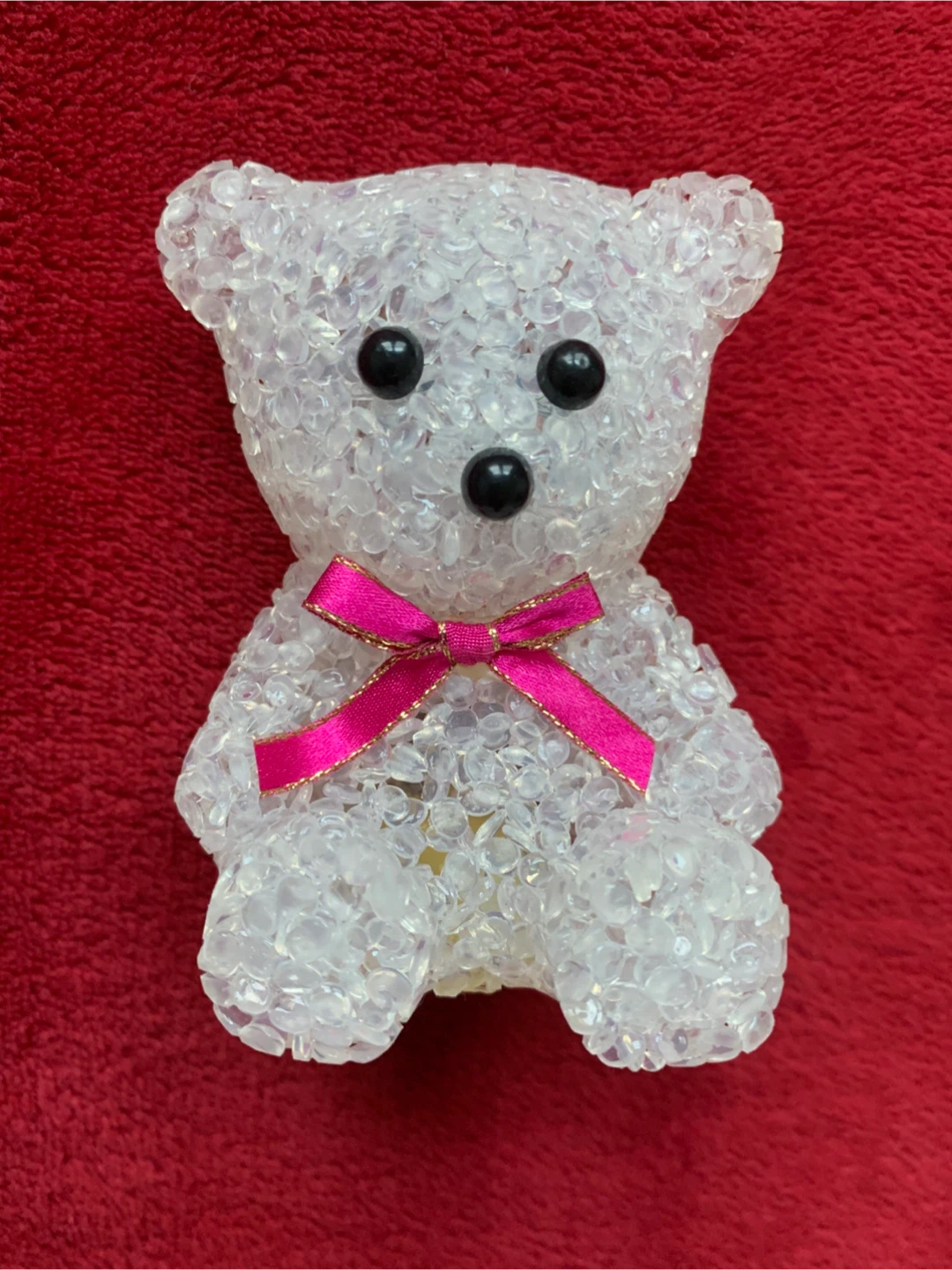 🧡 Teddy Bear Light-Up Figurine