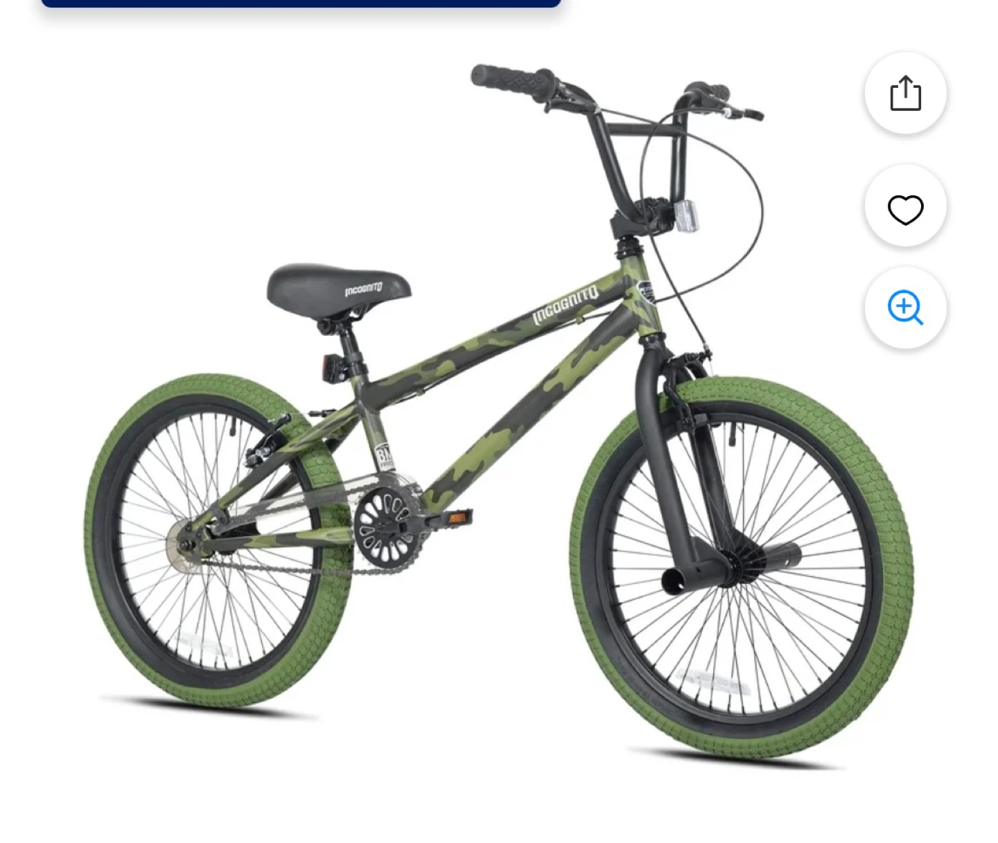 Incognito Camo BMX Bike