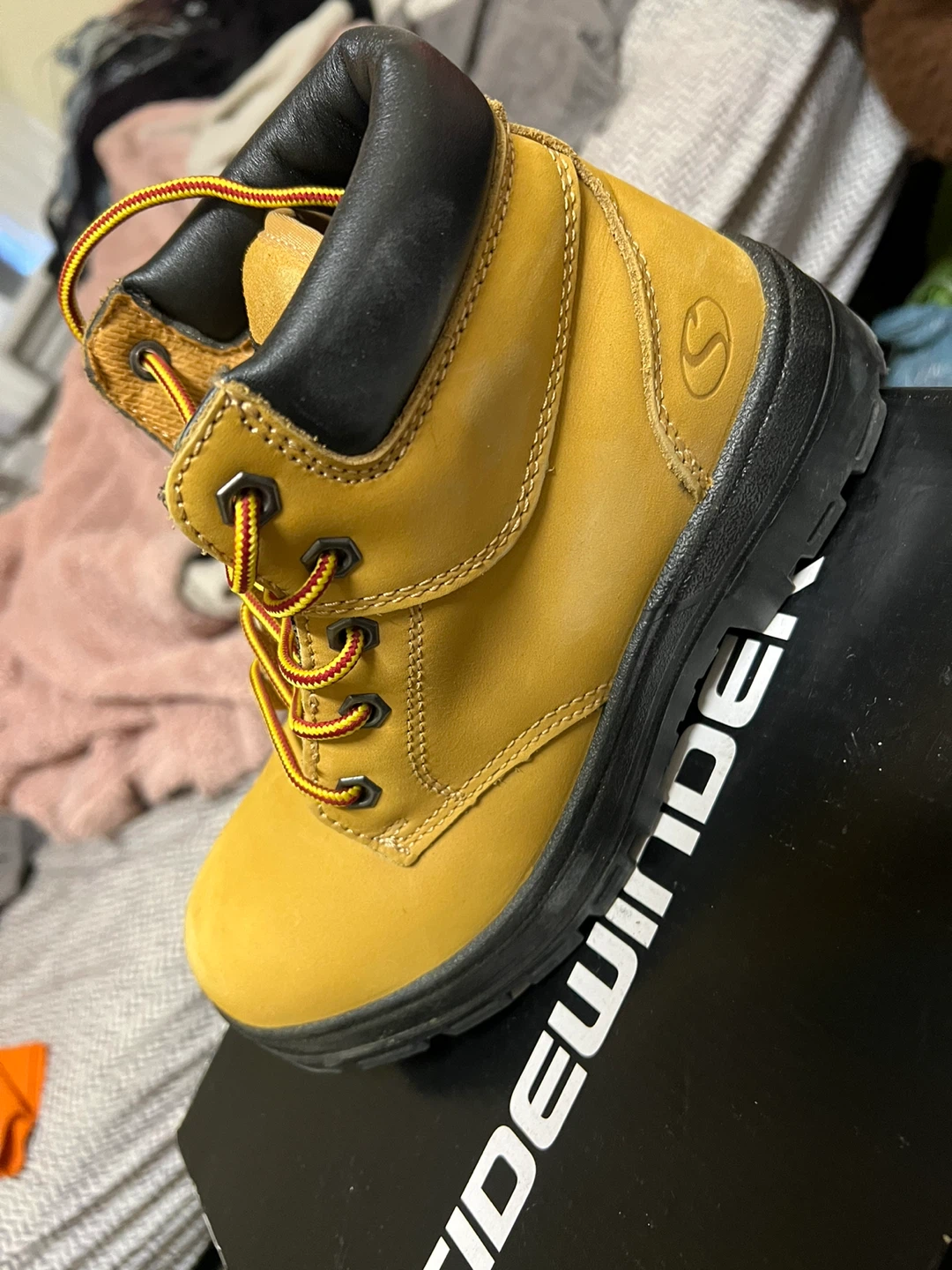 Sidewinder Work Boots - Yellow - photo 2
