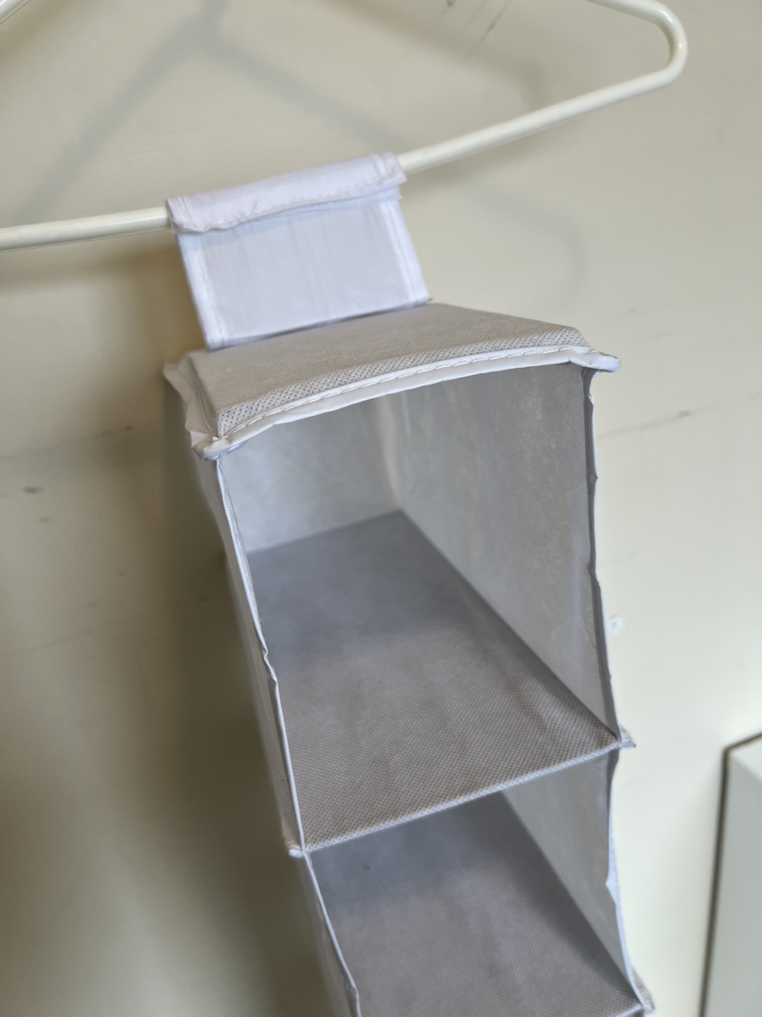White 10-Shelf Hanging Closet Organizer - photo 2