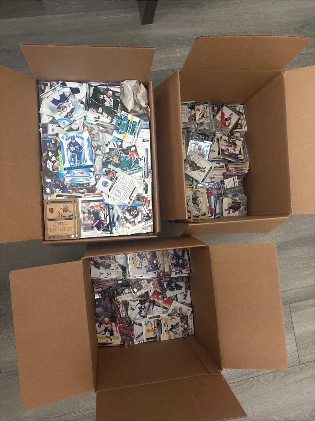 Collection of Hockey Cards (In the Thousands)