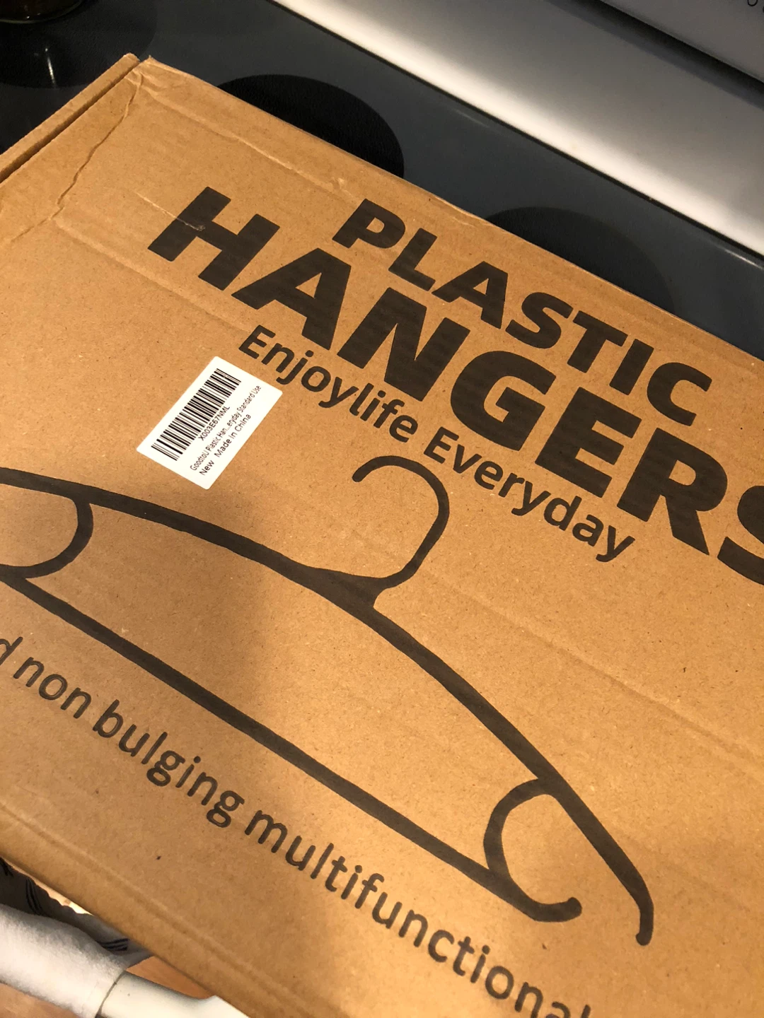 NEW! Plastic Hangers in box