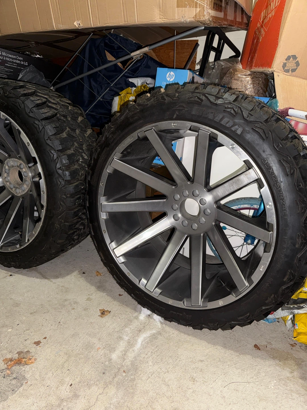 4 x All-Terrain Tires and Rims