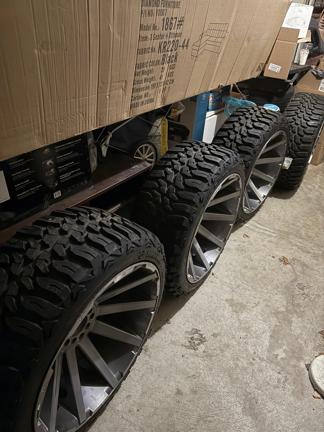 4 x All-Terrain Tires and Rims - photo 2