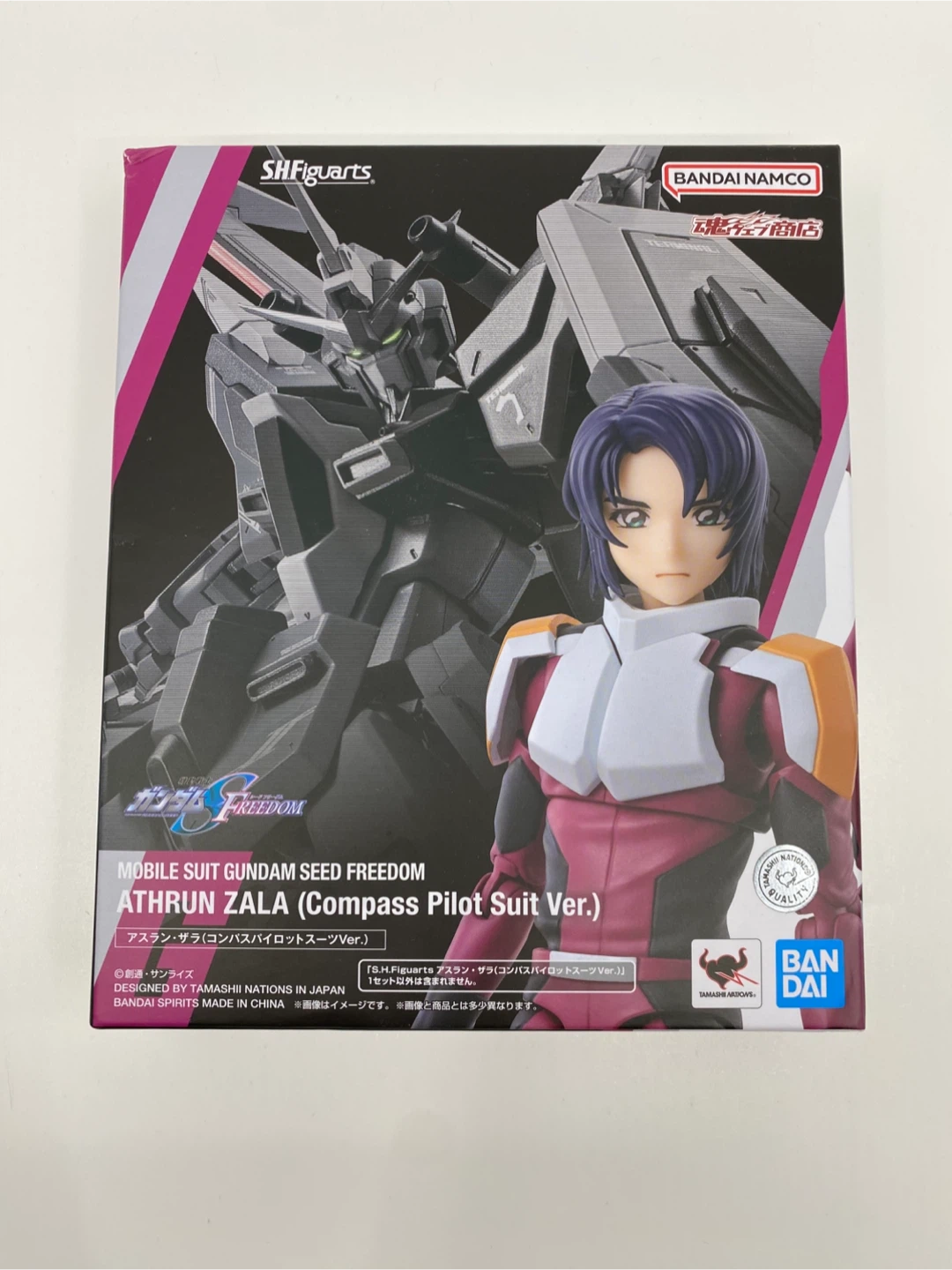 SH Figuarts Gundam Athrun Zala Compass Pilot Suit Version