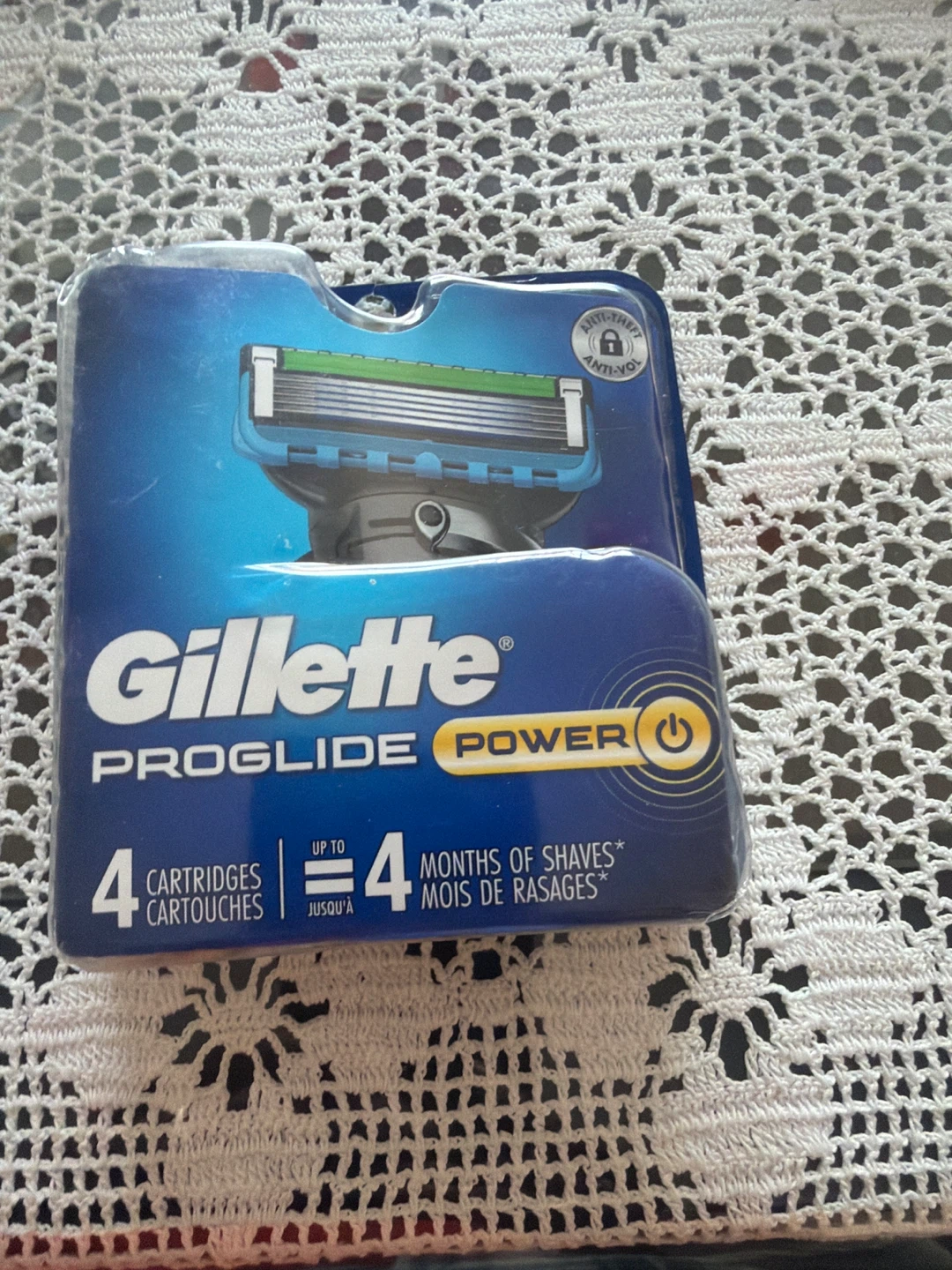 Gillette Proglide Power Razor Cartridges - 4 Count