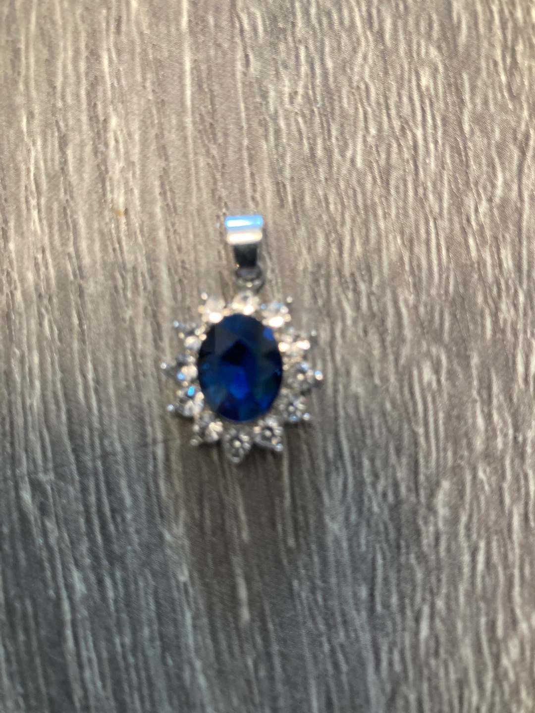 Pendant with Blue Stone