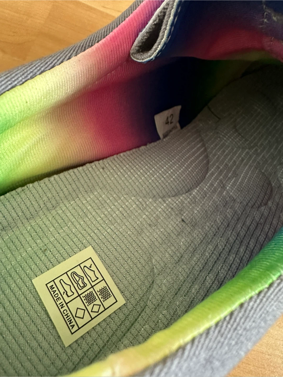 Brand new gray slip-on shoes - photo 3