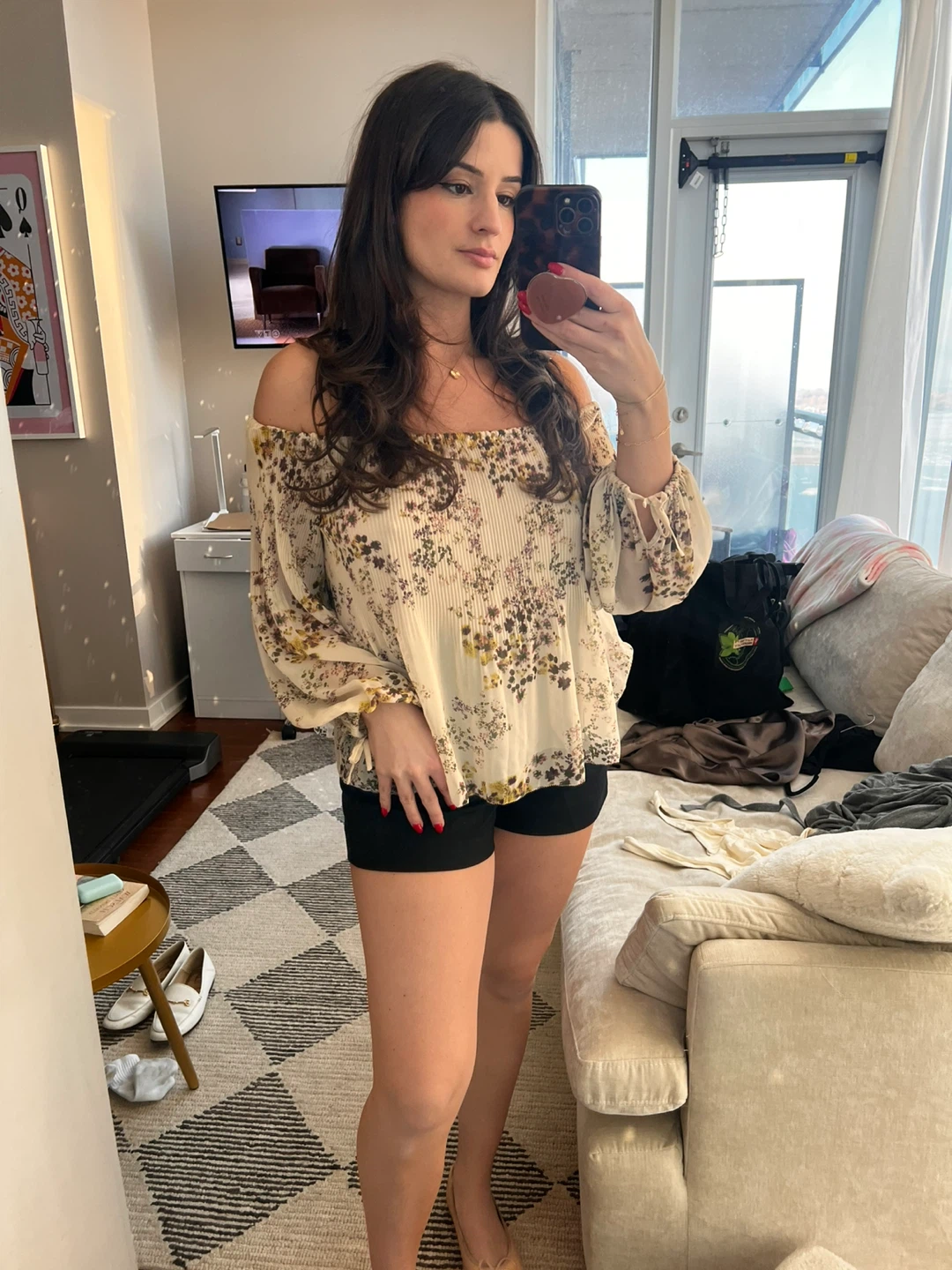 Wilfred Floral Pleated Blouse - photo 3