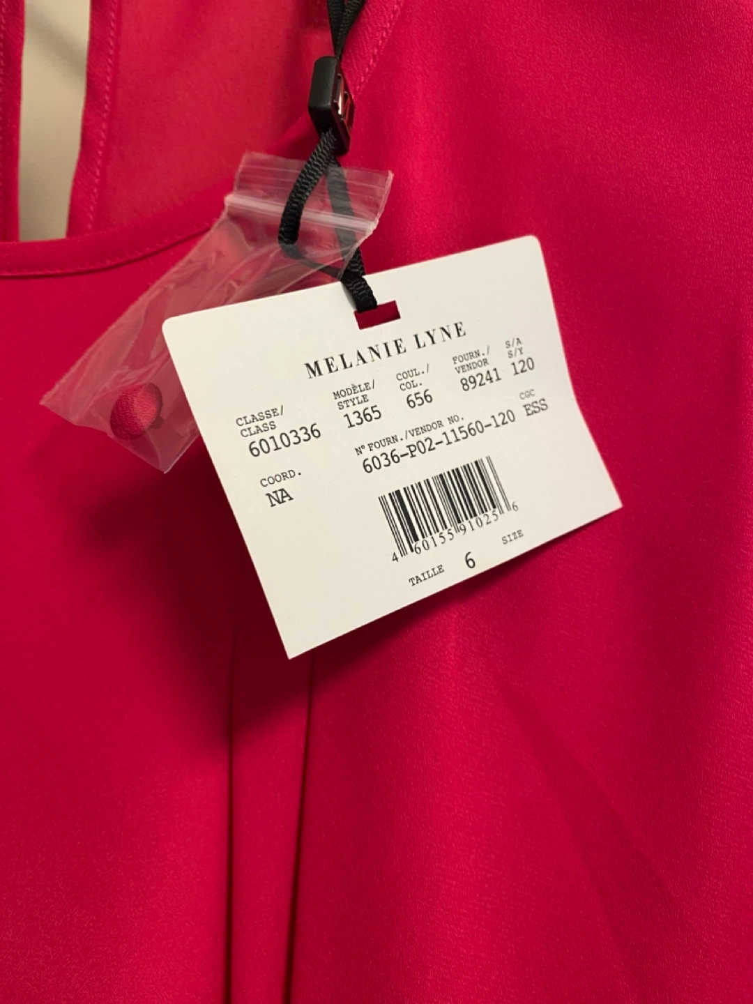 Melanie Lyne Sleeveless Blouse - Pink - Size 6 - photo 2