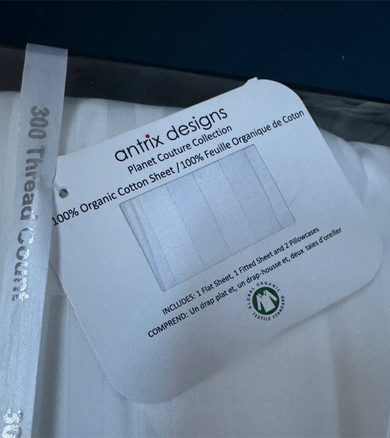 Antrix Designs Planet Couture Collection King Sheet Set - photo 3