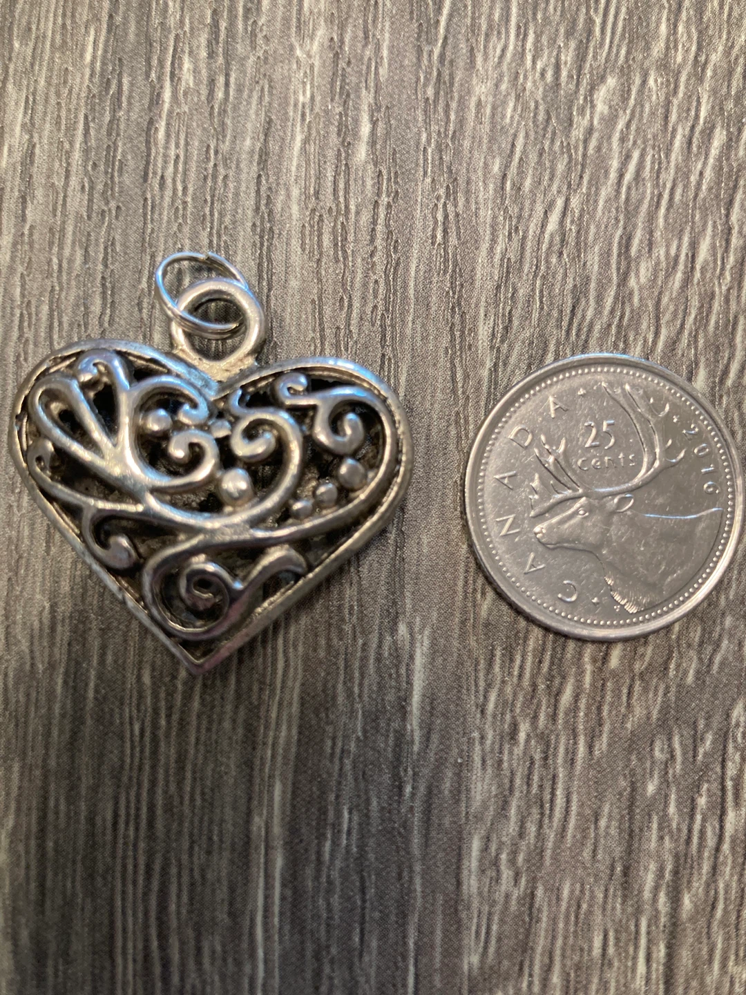 Silver Heart Pendant - photo 2