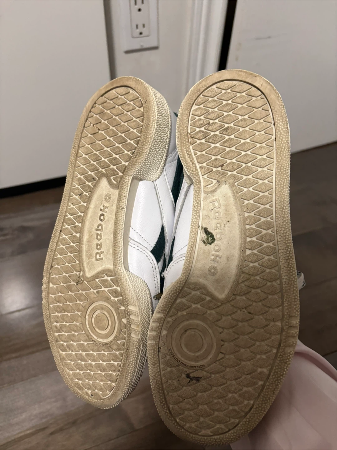 Reebok Club C 85 Vintage White Green Sneakers - photo 2