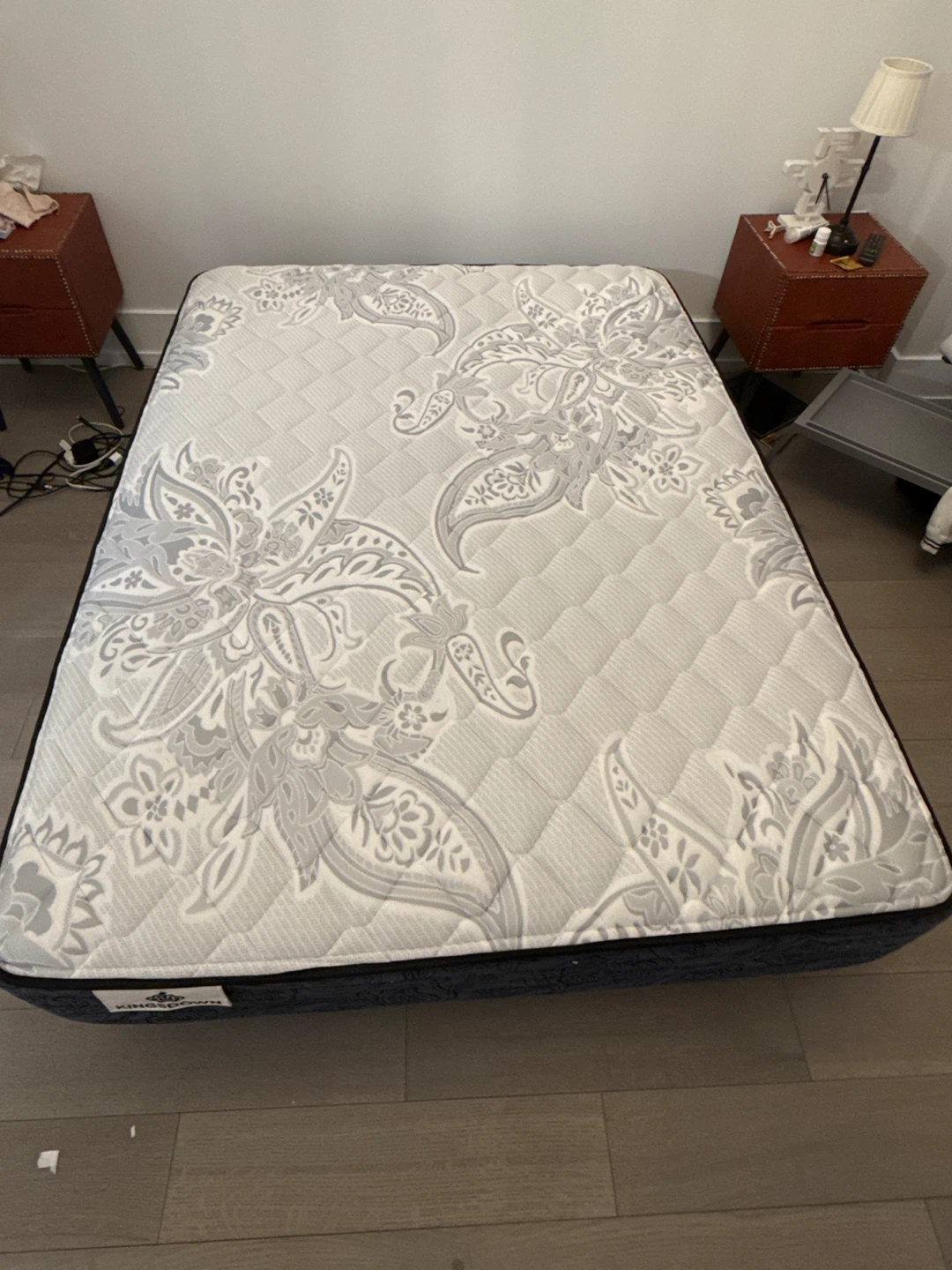 Kingdown double Mattress, free bed frame!