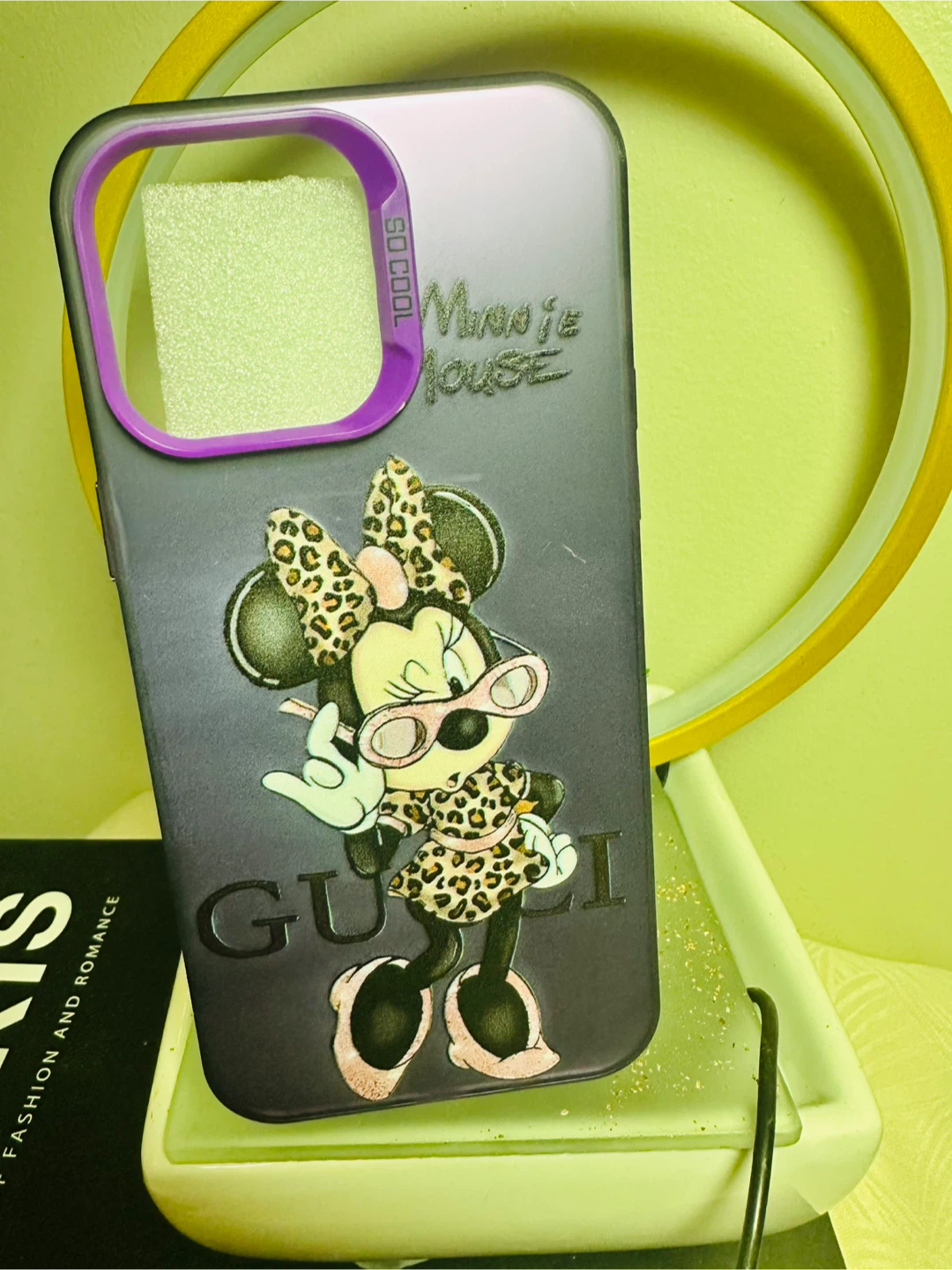 Purple Minnie Mouse Phone Case - photo 2