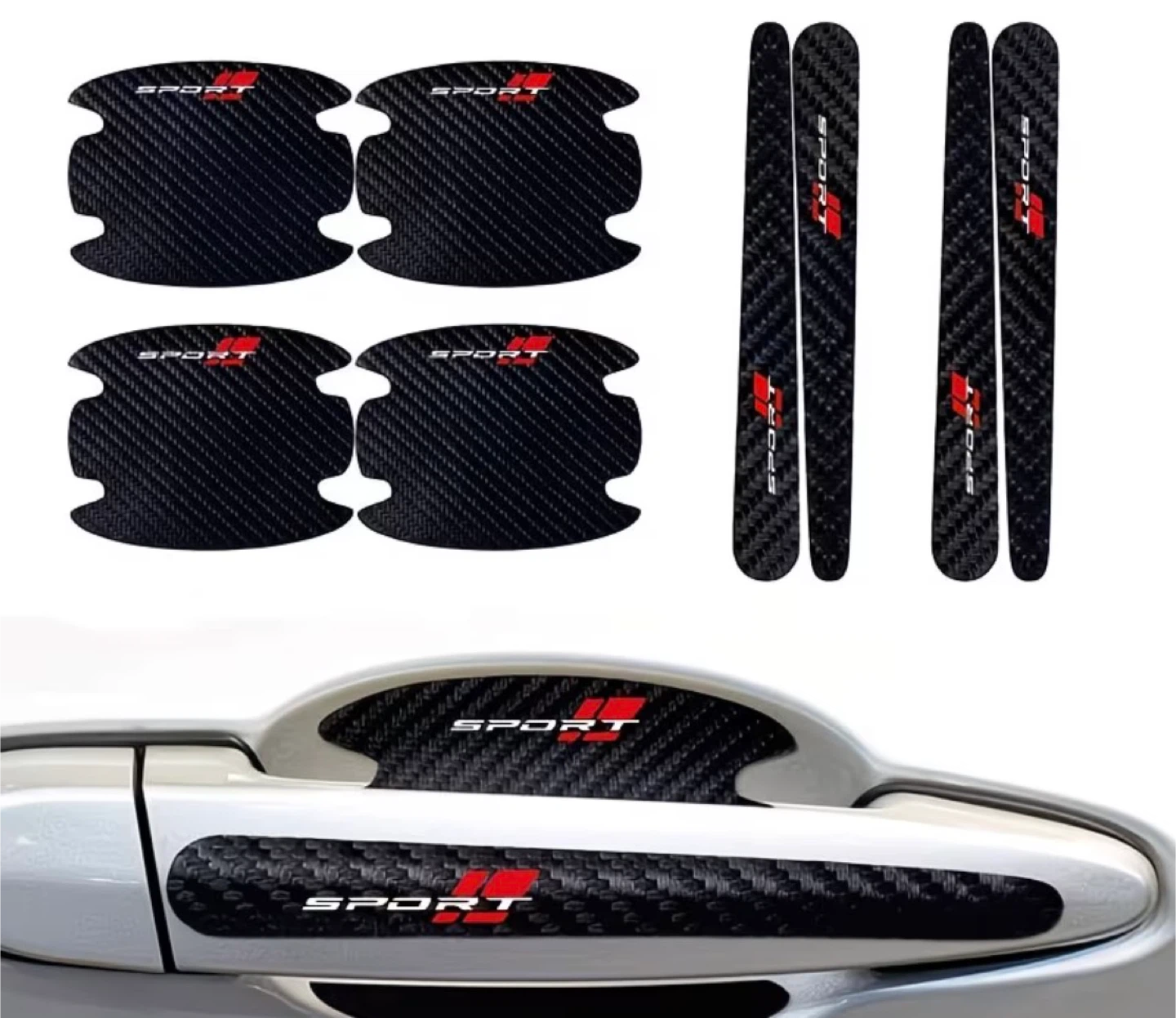 Sports Car Door Handle Sticker