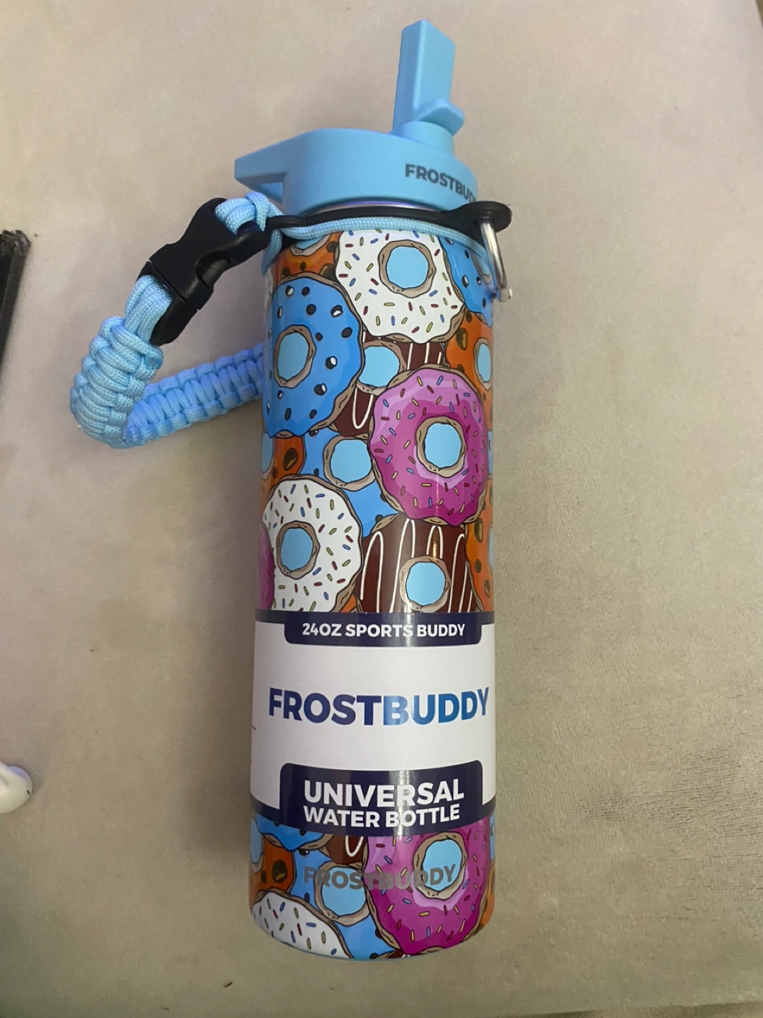 24oz Insulated Water Bottle Leak-Proof Stainless Steel - photo 2
