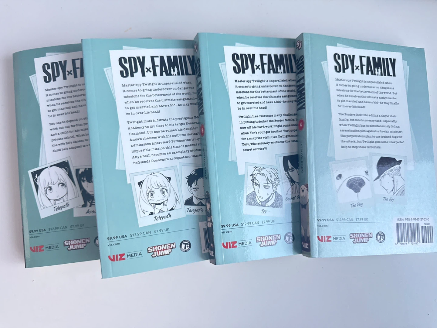 SPY x FAMILY Manga Volumes 1-4 - photo 2
