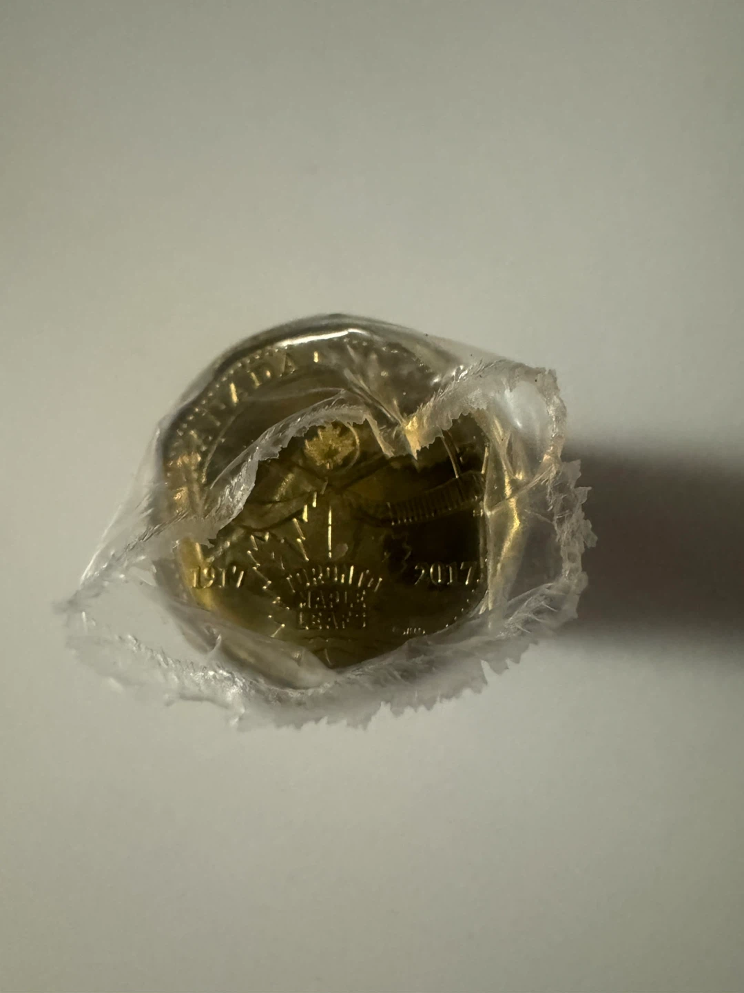 UNC Loonie Roll - Maple Leafs 100th Anniversary (1917-2017) - photo 2