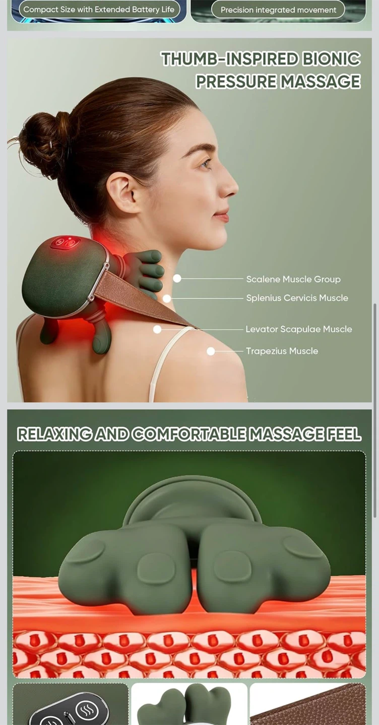 Bionic Neck Massager with Adjustable Heat - photo 3