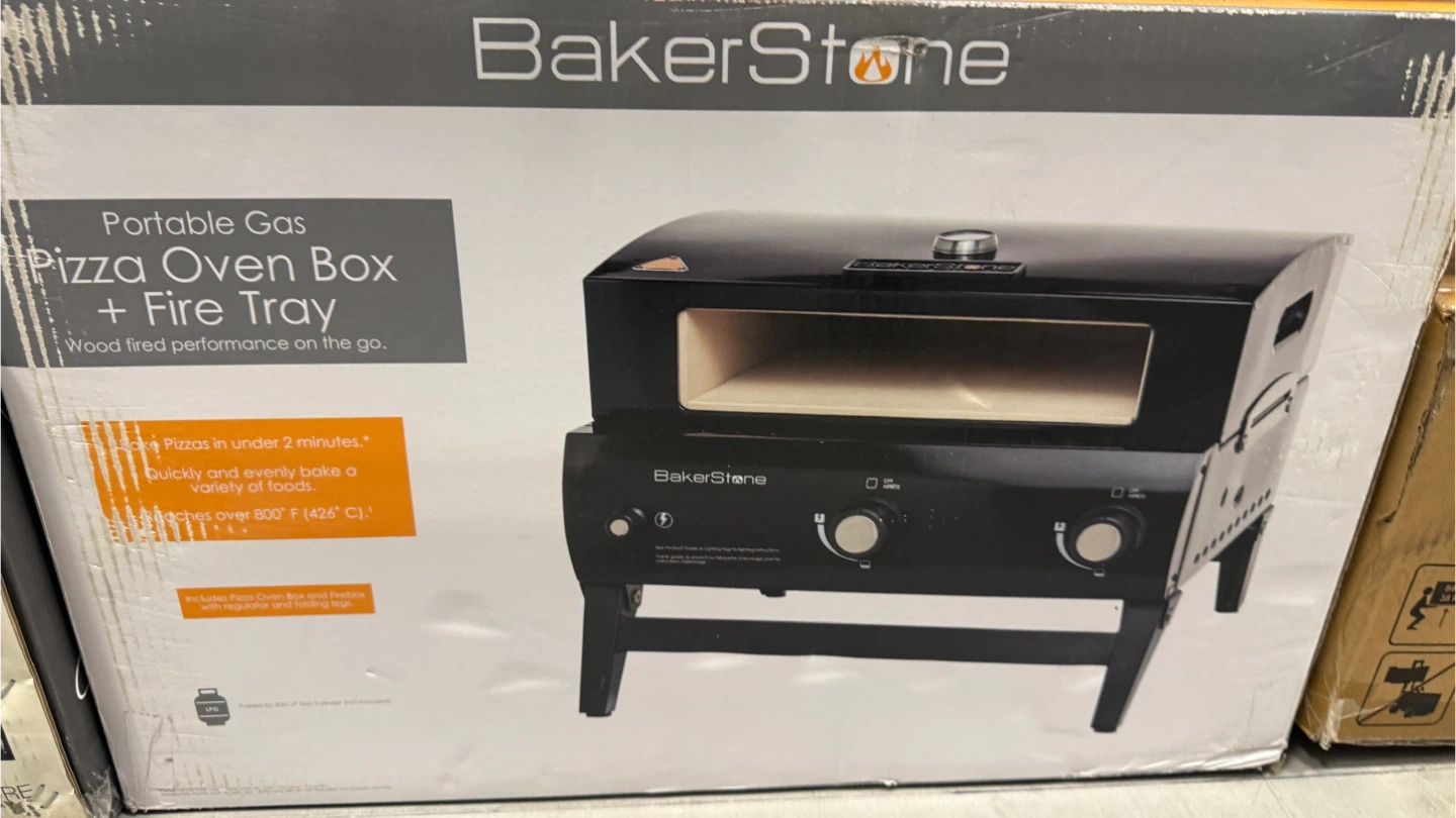 BakerStone Portable Gas Pizza Oven Box with Fire Tray - photo 2