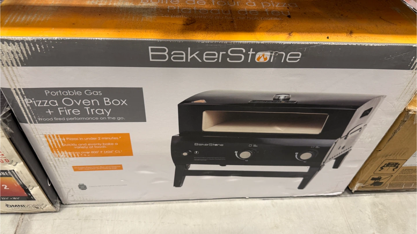 BakerStone Portable Gas Pizza Oven Box with Fire Tray - photo 3