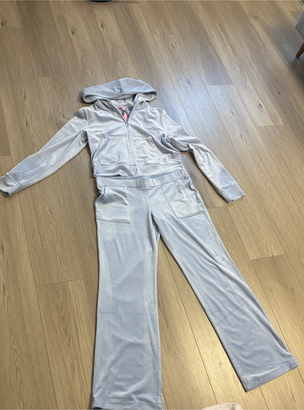 New with tag Juicy contour tracksuit set size large - photo 2