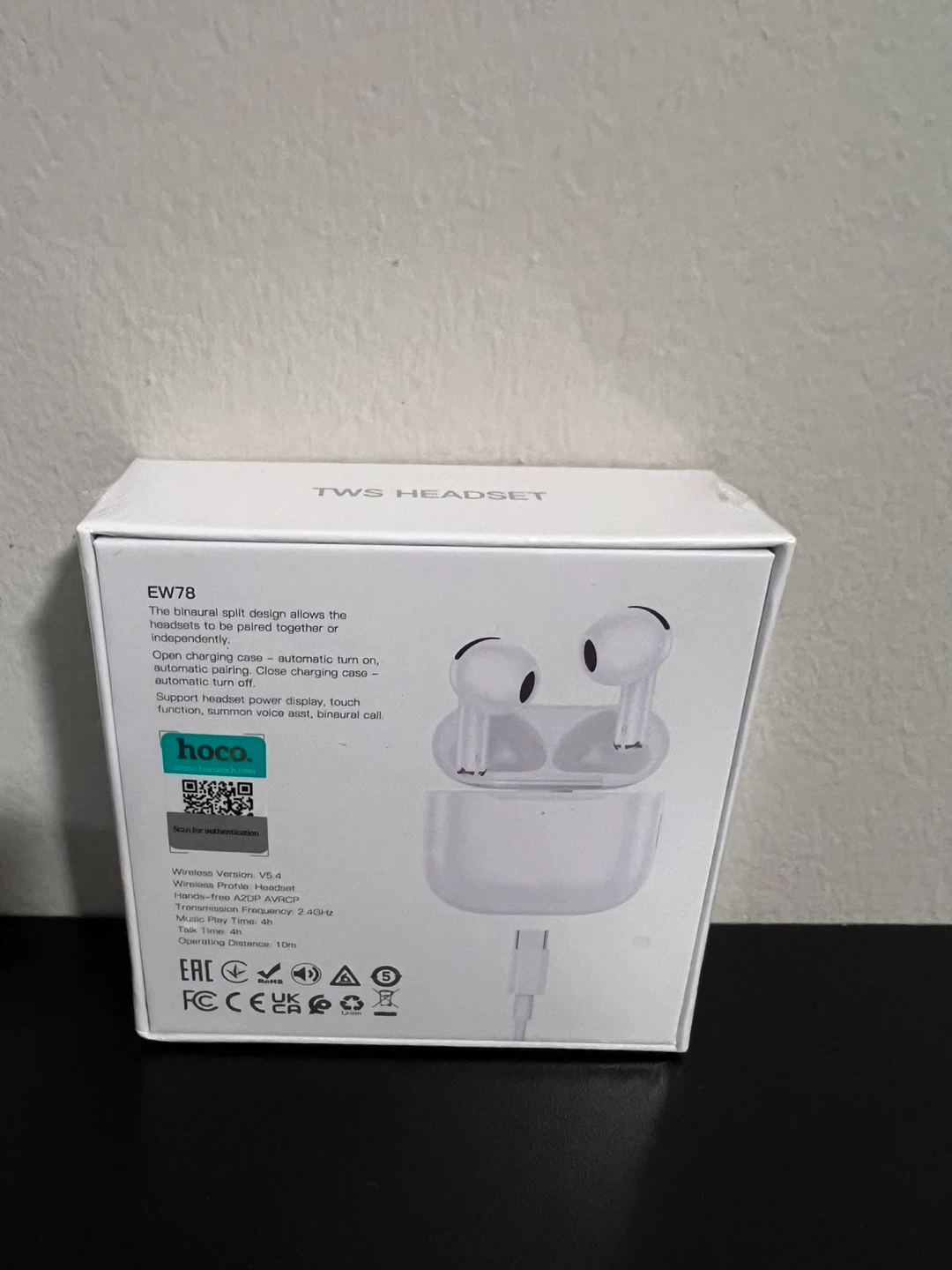 Hoco EW78 TWS Wireless Earbuds - photo 2