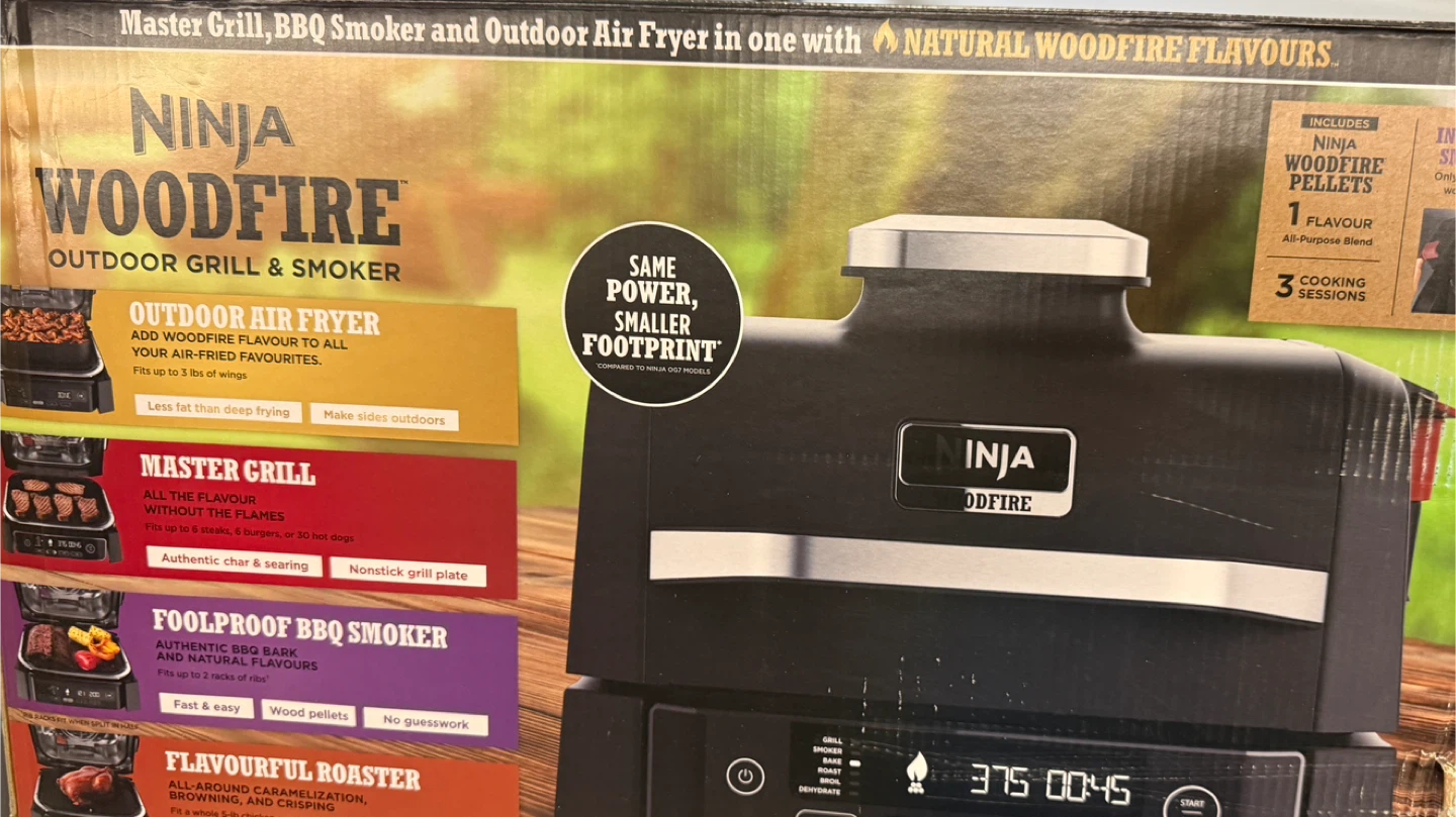 Ninja Woodfire Outdoor Grill & Smoker - photo 2