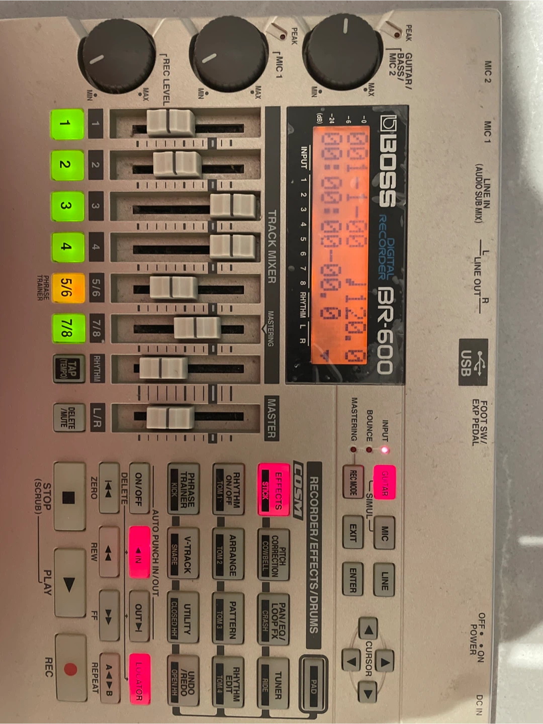 BOSS BR-600 Digital Recorder Portable Studio - photo 3