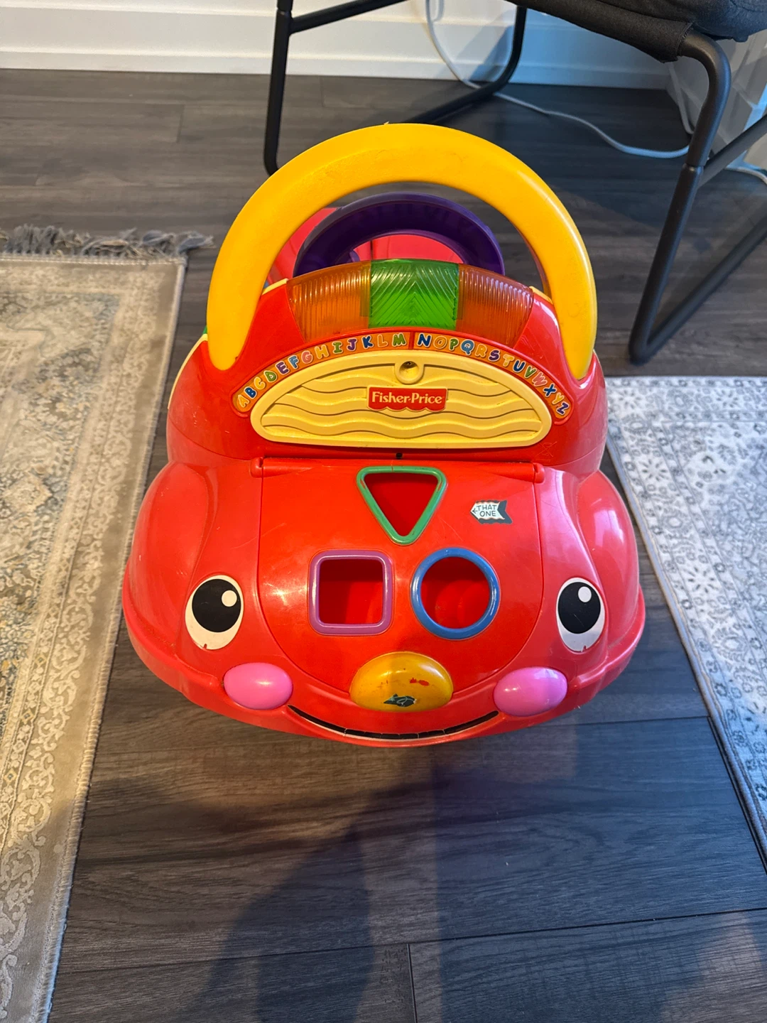 Fisher-Price Red Musical Walker Toy