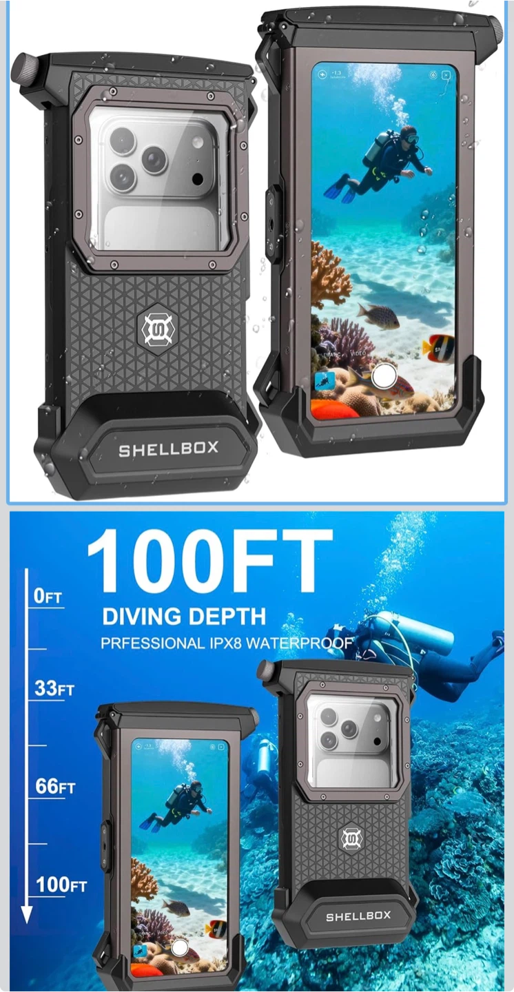 SHELLBOX Underwater Phone Case