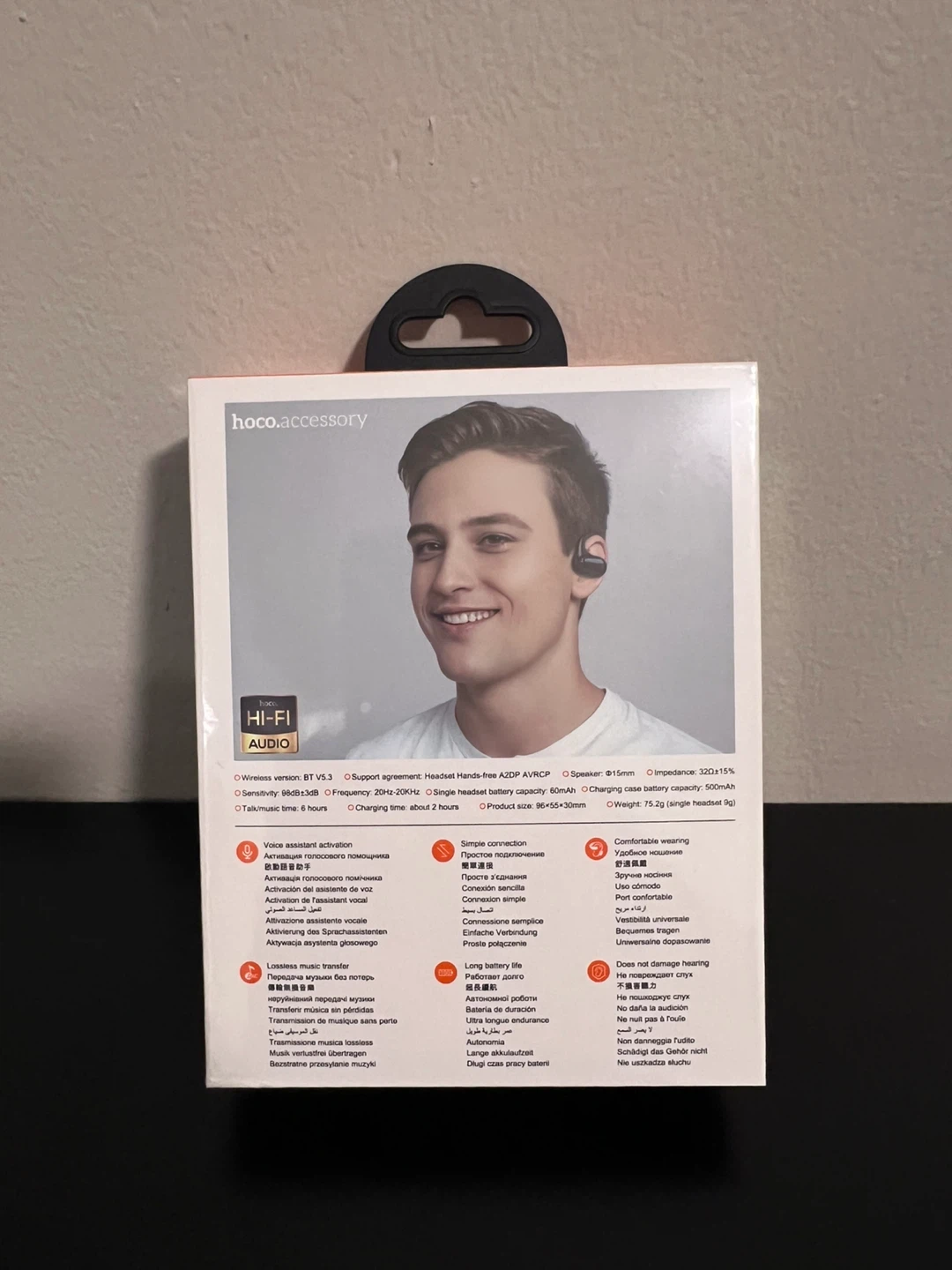 Hoco EA4 Open-Ear True Wireless Headphones - photo 2