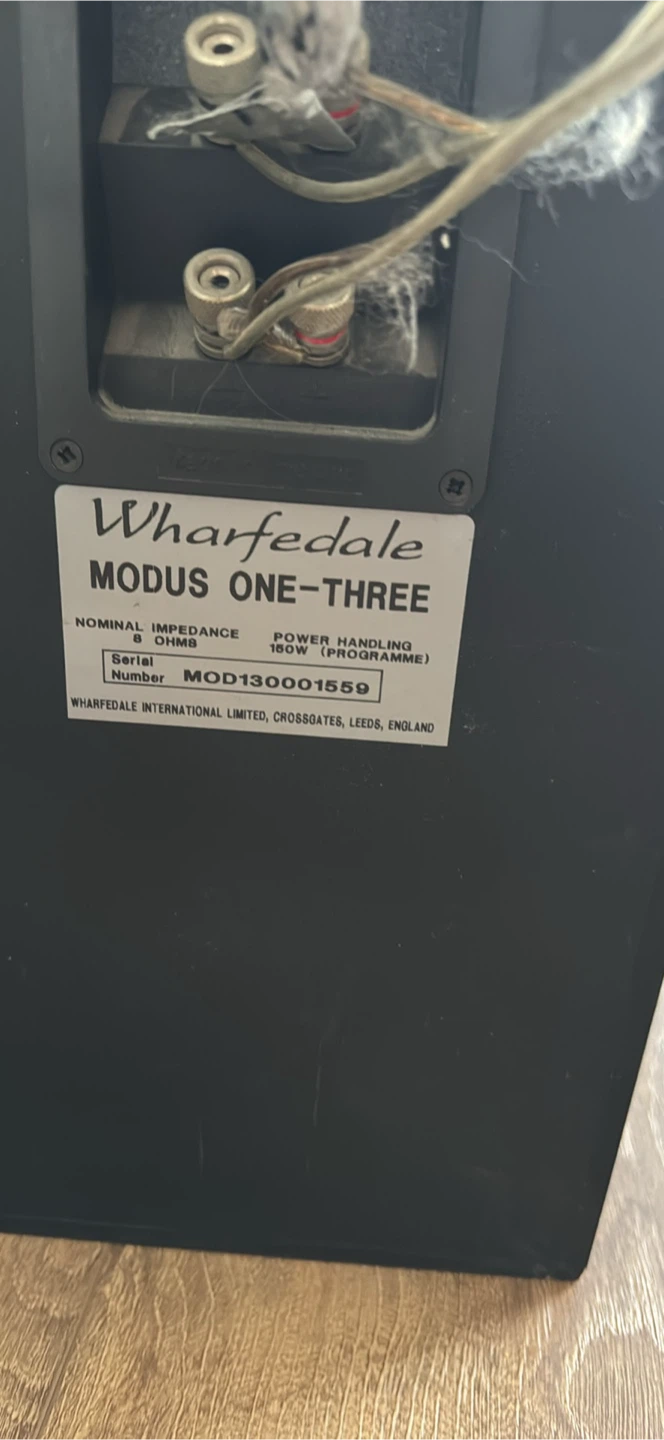 Wharfedale Modus One Three with Sony amp. - photo 3